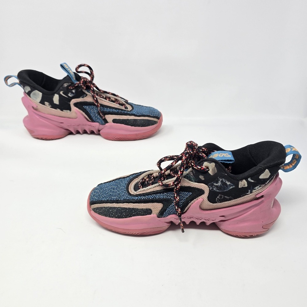 Nike Cosmic Unity 2 Sages Pink Blue Basketball Shoes DH1537-602 Kids Size 4Y - Picture 10 of 15